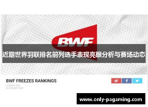 近期世界羽联排名前列选手表现亮眼分析与赛场动态