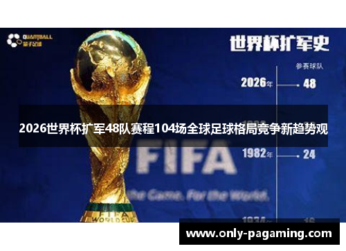 2026世界杯扩军48队赛程104场全球足球格局竞争新趋势观